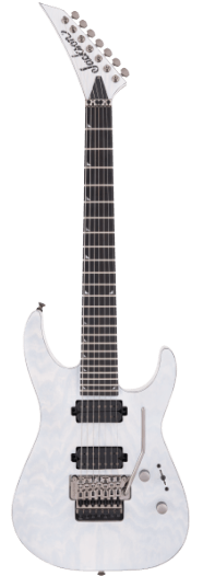 Jackson  Pro Series Soloist™ SL7A MAH, Ebony Fingerboard, Unicorn White - See Description