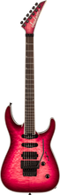 Load image into Gallery viewer, Jackson Pro Plus Series Soloist™ SLA3Q, Ebony Fingerboard, Fuschia Burst with Bag Electric Guitar - See Description

