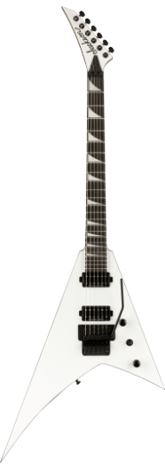 Jackson Pro Plus Series Rhoads RR24, Ebony Fingerboard, Snow White Flying V Electric Guitar - See Description
