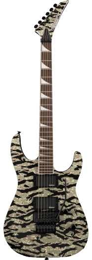 Jackson X Series Soloist™ SLX DX Camo, Laurel Fingerboard, Tiger Jungle Camo - See Description