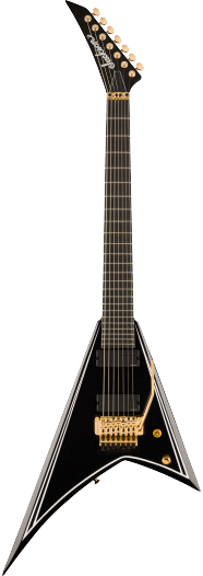 Jackson Pro Series Signature Mark Heylmun Rhoads RR24-7, Ebony Fingerboard, Lux Flying V Electric Guitar - See Description