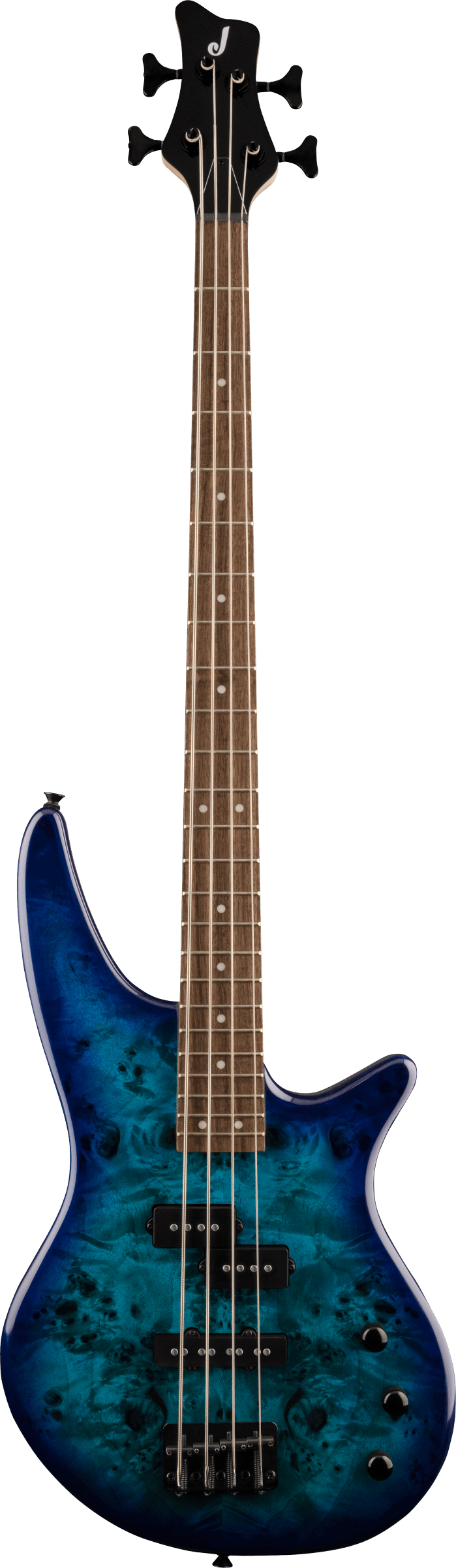 Jackson JS Series Spectra Bass JS2P, Laurel Fingerboard, Blue Burst - See Description