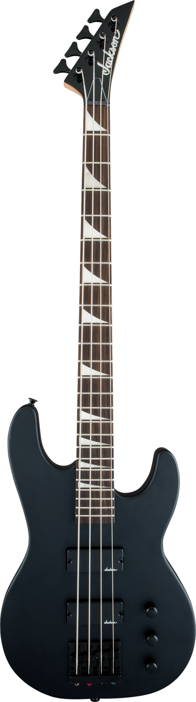 Jackson JS Series Concert™ Bass JS2, Amaranth Fingerboard, Satin Black Bass Guitar - See Description