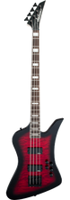 Load image into Gallery viewer, Jackson  JS Series Kelly™ Bird JS3Q, Amaranth Fingerboard, Transparent Red Burst Bass Guitar - See Description
