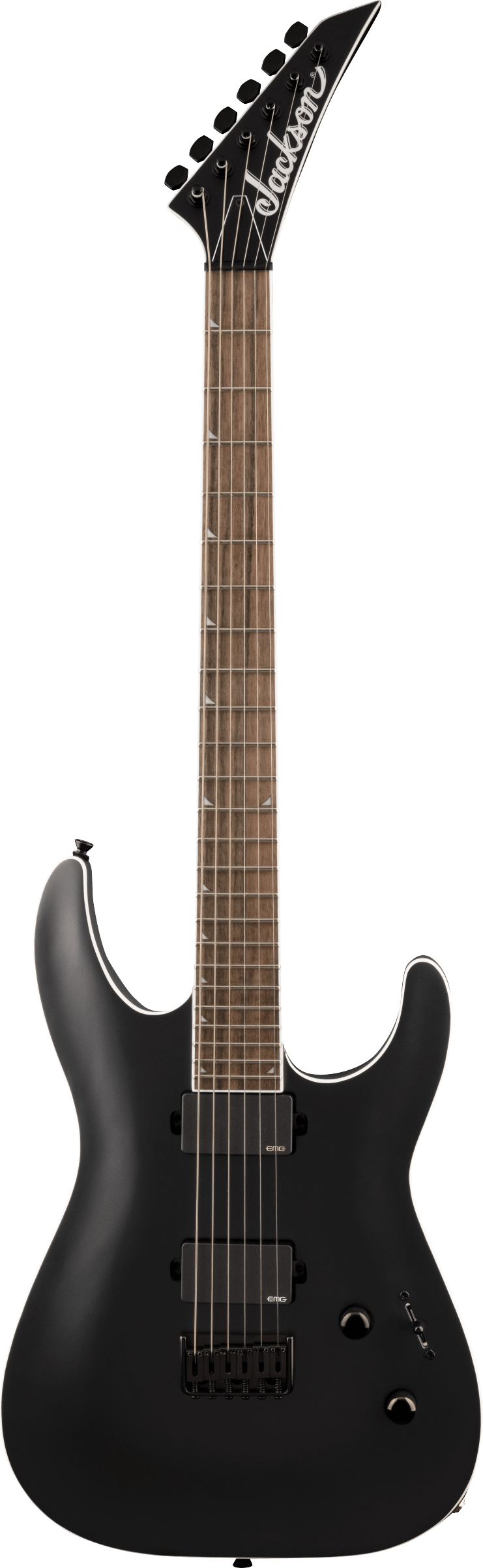 Jackson X Series Soloist™ SLA6 DX Baritone, Laurel Fingerboard, Satin Black - See Description