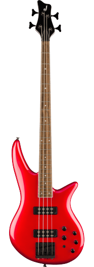 Jackson X Series Spectra Bass SBX IV, Laurel Fingerboard, Candy Apple Red - See Description