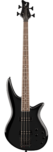 Jackson X Series Spectra Bass SBX IV, Laurel Fingerboard, Gloss Black Bass Guitar - See Description
