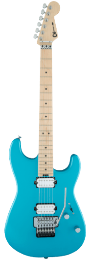 Charvel Pro-Mod San Dimas® Style 1 HH FR M, Maple Fingerboard, Matte Blue Frost - See Description