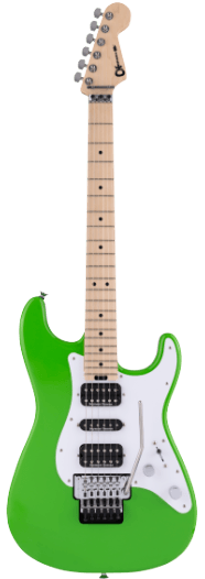 Charvel Pro-Mod So-Cal Style 1 HSH FR M, Maple Fingerboard, Slime Green - See Description