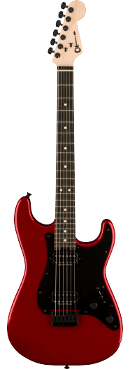 Charvel Pro-Mod So-Cal Style 1 HH HT E, Ebony Fingerboard, Candy Apple Red - See Dscription