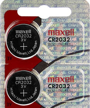 Load image into Gallery viewer, Maxwell CR2032 3V LITHIUM BATTERY
