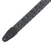 Load image into Gallery viewer, Levy’s 2-Inch Wide Polyester Guitar Strap with Black &amp; Grey Skulls Motif - MPD2-111
