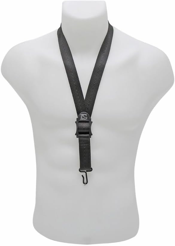 BG S30M Alto/Tenor Saxophone Standard Strap with Metal Hook