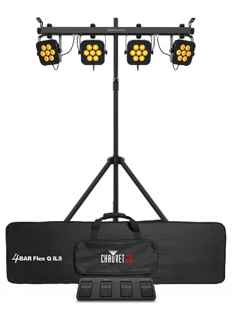 Chauvet DJ 4Bar Flex Q ILS - Complete RGBA LED Wash Lighting System