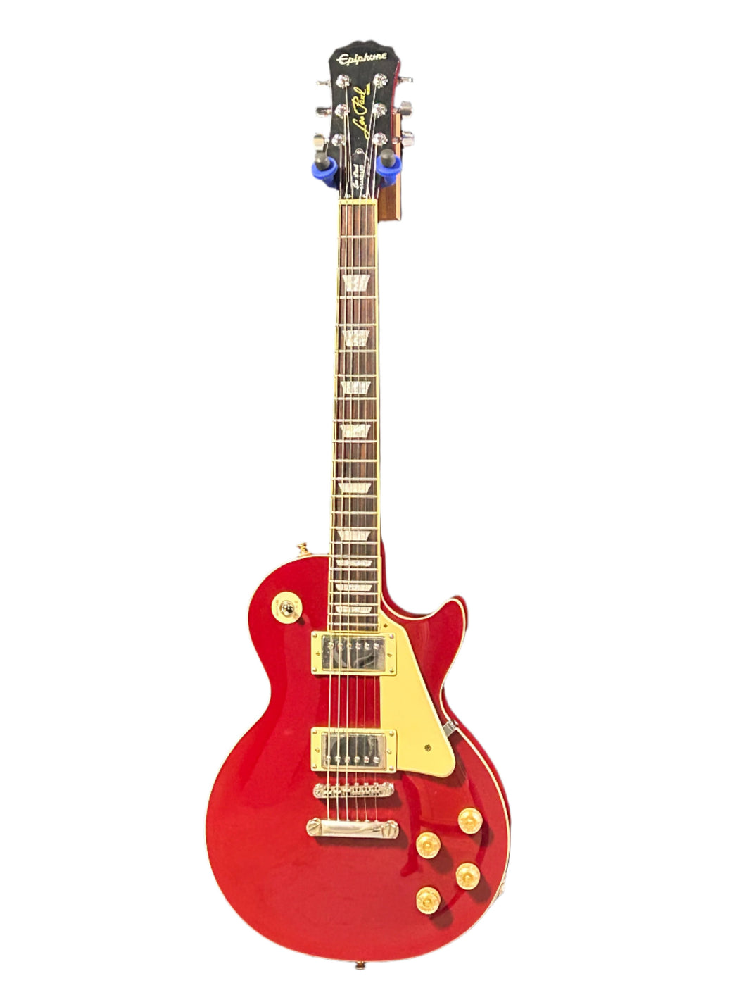 Epiphone Les Paul Standard, Cherry, Pro buckers and upgraded electronics, locking tuners - PRE OWNED