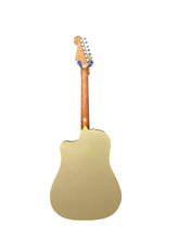 Load image into Gallery viewer, Fender Redondo Player – California Series Acoustic Guitar - Satin Slate Finish - SLIGHT FINISH FLAW
