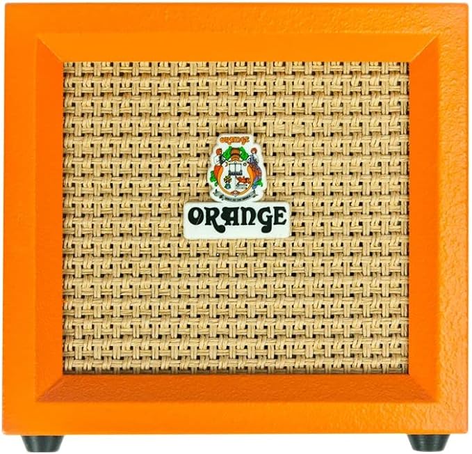 Orange Crush Mini 3w Mini Solid State Guitar Amp Combo With Speaker Out and Aux In
