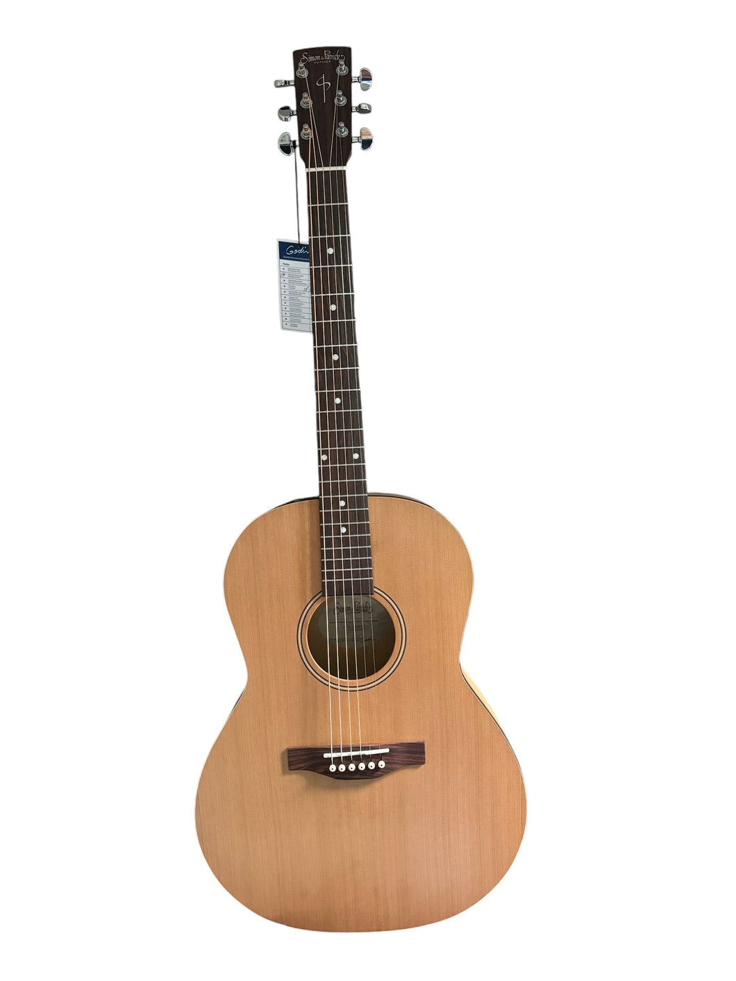 Simon & Patrick 031474 Parlour Size Acoustic Guitar - Natural - See Description