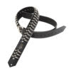 Charger l&#39;image dans la galerie, Levy&#39;s PM28-2B Genuine Leather Guitar Strap - Black (Bullet Gun)
