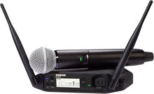 Load image into Gallery viewer, Shure GLXD24+/SM58 Dual Band Pro Digital Wireless Microphone System with SM58 Handheld Vocal Mic - See Description
