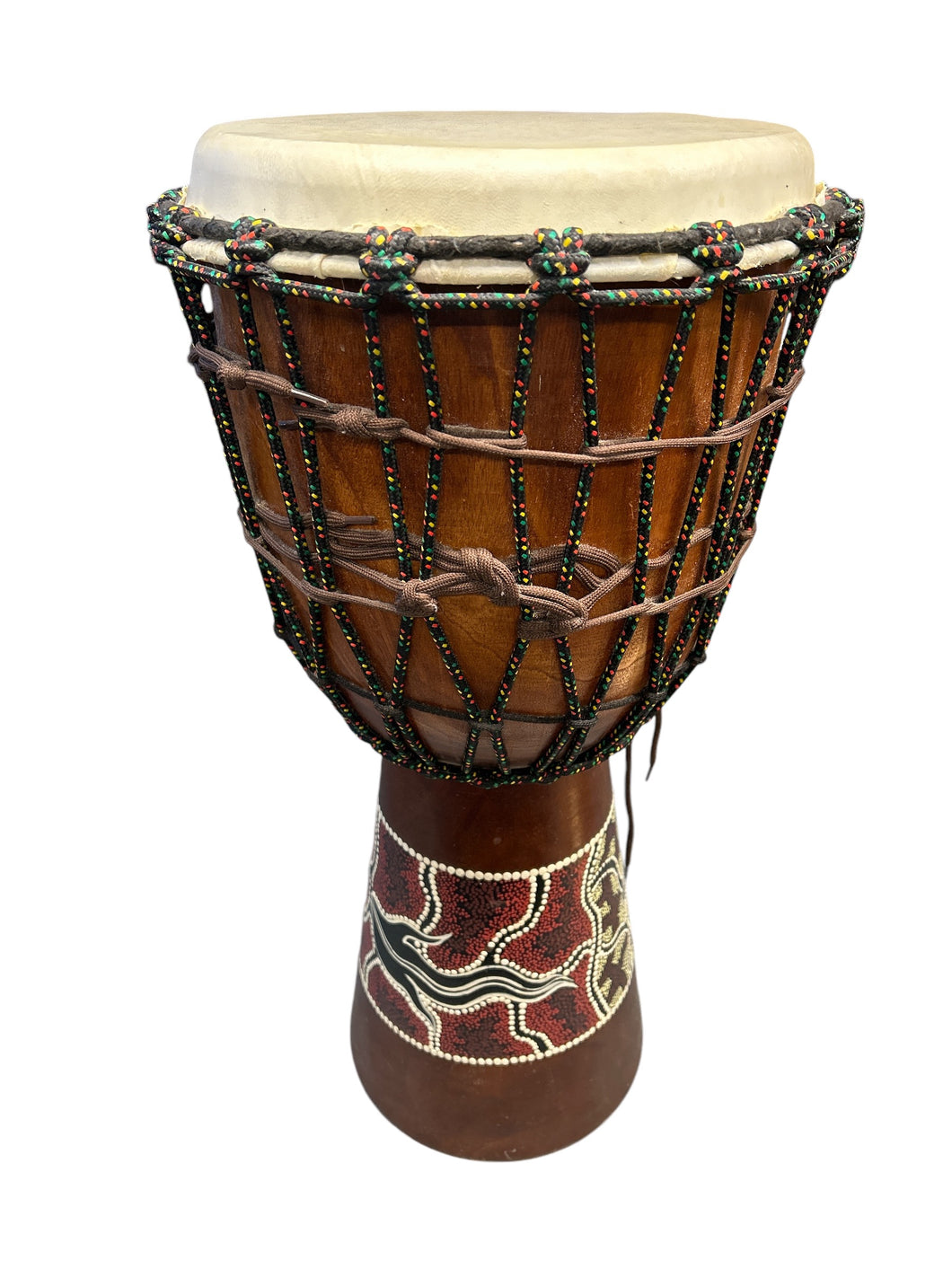 Carved Djembe 60CM (23.5 Inches) Height - PRE OWNED