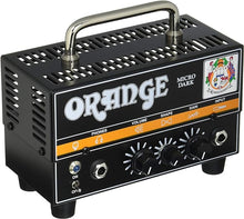 Load image into Gallery viewer, Orange MD MICRO DARK 20w Single channel valve hybrid guitar amp head with FX loop and CabSim
