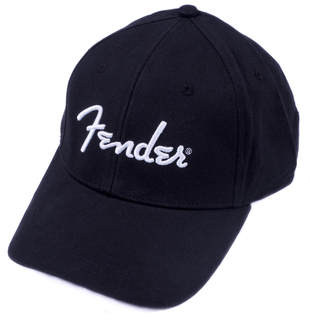 Fender® Spaghetti Logo Hat, Black, One Size Fits Most