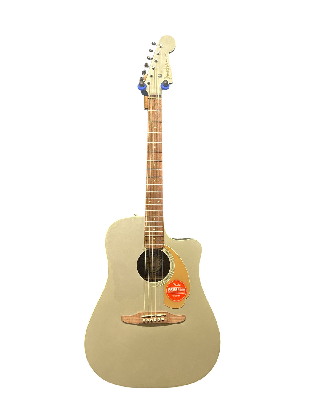 Fender Redondo Player – California Series Acoustic Guitar - Satin Slate Finish - SLIGHT FINISH FLAW