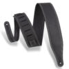 Charger l&#39;image dans la galerie, Levy’s Butter Double Stitch Black Guitar Strap - M17BDS-BLK
