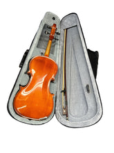 Load image into Gallery viewer, Strunal Josef Jan Dvorak 220 Violin Outfit Complete 4/4 Size Made In Czech Republic - PRE OWNED
