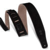 Levy's MS26-BLK Suede Guitar Strap - Black