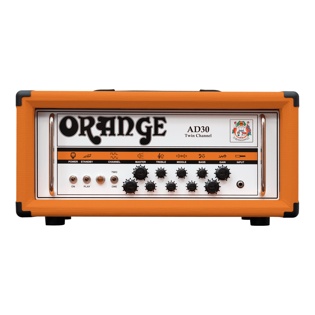 Orange AD30HTC 30w Class A Twin channel valve guitar amp head with valve rectifier