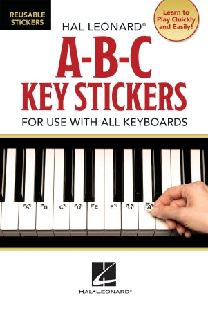 ABC Keyboard Stickers E-Z Play Today