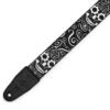 Charger l&#39;image dans la galerie, Levy’s 2″ Poly Calaca Guitar Strap – Skulls - MP2CAL-003
