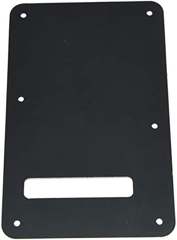 Back Plate Tremolo Trem Cover Black with screws