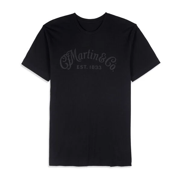 Martin Guitar T-Shirt - CFM Logo Black