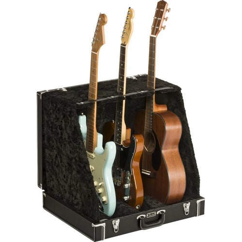 Fender Classic Series 3 Guitar Case Stand - Black-(8115429310719)