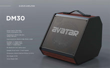 Load image into Gallery viewer, AVATAR DM30  DRUM AMP MONITOR WITH BLUETOOTH 30 WATTS RMS
