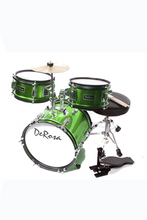 Load image into Gallery viewer, De Rosa USA 3 Piece 12&quot; Kid&#39;s Junior Drum Set Complete - Black Friday Sale
