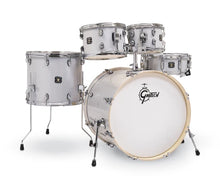 Load image into Gallery viewer, Gretsch Drums Energy 5-Piece Drum Set with Hardware Package &amp; Cymbals - Silver Sparkle
