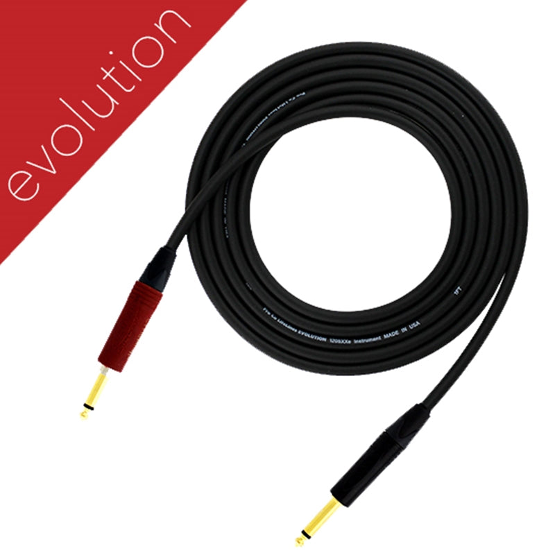 Pro Co EVLGCSN-25 Evolution Silent Straight to Straight Instrument Cable - 25 foot