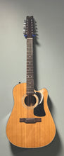 Load image into Gallery viewer, Washburn D-12CE-12/N Natural 12 String Acoustic Electric Guitar with Pickup - PRE OWNED
