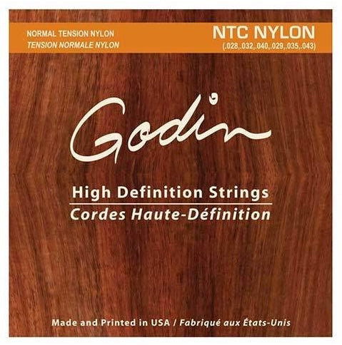 Godin Classical Strings Normal Tension Nylon NTC Made by D'Addario