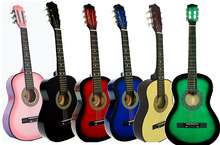 Load image into Gallery viewer, 38&quot; Acoustic Beginner&#39;s Guitar - Black Friday Sale
