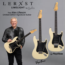 Load image into Gallery viewer, Godin 052585 Lerxst Limelight Alex Lifeson Signature Electric Guitar - Limelight Cream with Floyd Rose
