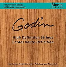 Load image into Gallery viewer, Godin 39920 Dulcimer / Merlin Strings Steel Phosphor Bronze M4 Made by D&#39;Addario
