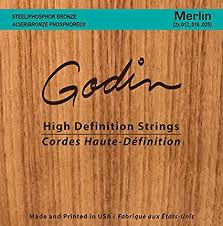 Godin 39920 Dulcimer / Merlin Strings Steel Phosphor Bronze M4 Made by D'Addario