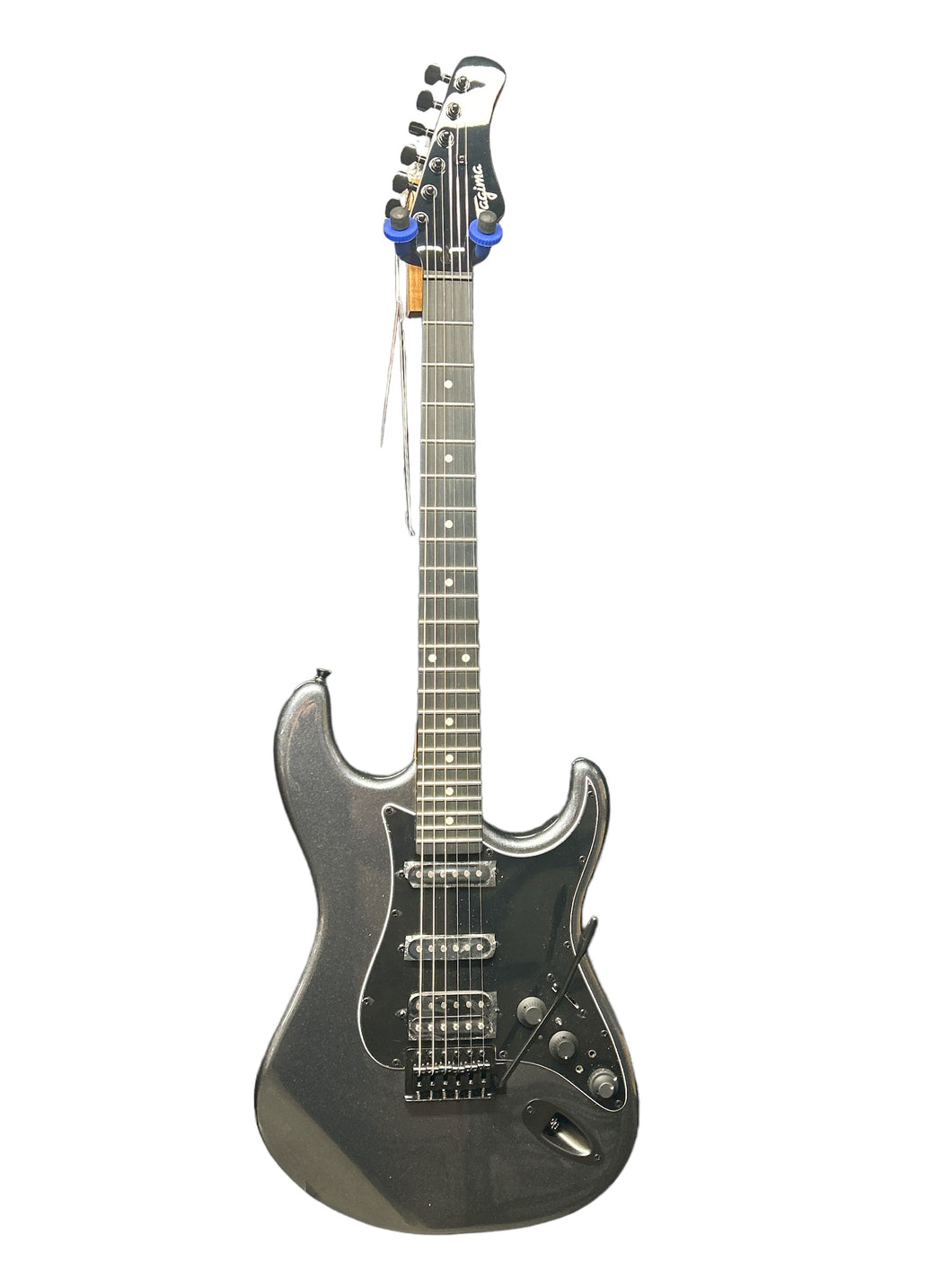 Tagima SIXMART-MDSV-DF/BK Electric Guitar (Metallic Dark Silver)