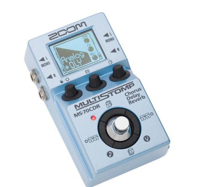 Zoom MS-70CDR Multistomp Chorus/Delay/Reverb Pedal