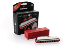Load image into Gallery viewer, Hohner Golden Melody Progressive Harmonica - Key of G
